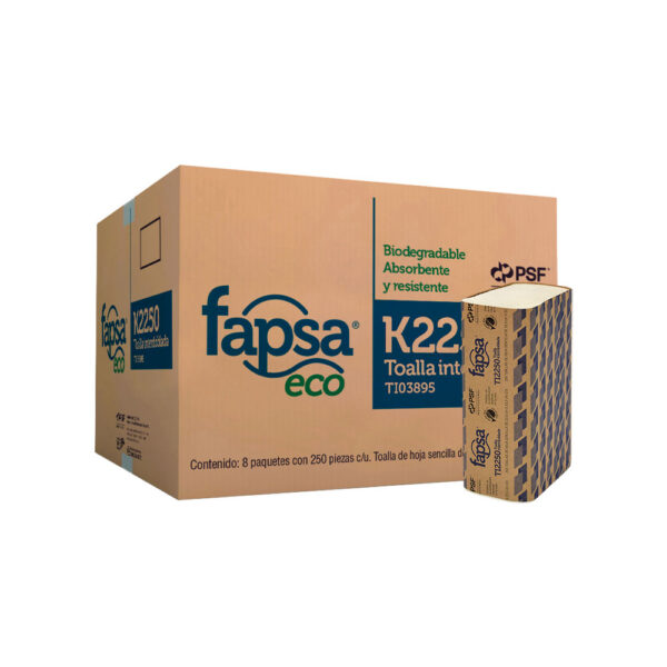 Toalla Interdoblada FAPSA, 250 Kraf