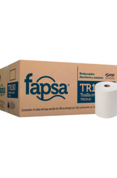 Toalla en Rollo Blanca FAPSA, 180