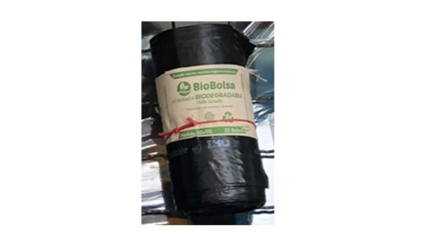 Biobolsa Biodegradable Negra rollo 90x120 cm