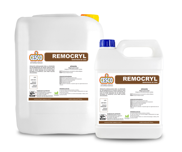 REMOVEDOR DE CERA CESCO 5 LITROS - Imagen 2