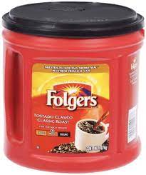 Café Tostado y Molido Folgers Clásico 876 g