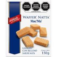 Galletas Mac'Ma Waffer Natta 150 g