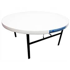 Mesa Redonda Lifetime Banquetera de 1.50 mts
