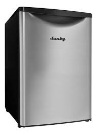 Refrigerador Frigobar Con Congelador Plata Danby 4.4 Pies