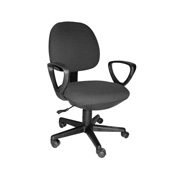 SILLA OPERATIVA CON BRAZOS MODELO 1351B COLOR NEGRO