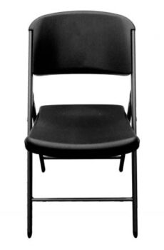 Silla Plegable Lifetime Negra