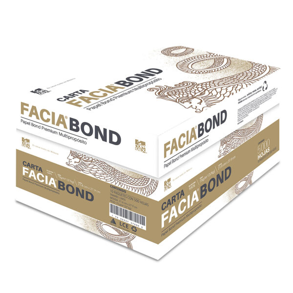 PAPEL FACIA BOND CARTA C/5000 hojas