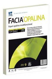 PAPEL OPALINA BLANCA CARTA DE 120 GR