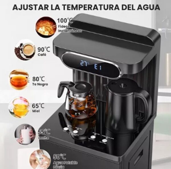 Dispensador de agua Luopez Luis MX-8671 18L negro