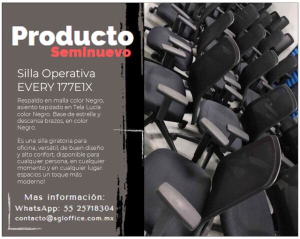 Silla Operativa EVERY 177E1X