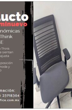 Sillas Ergonómicas equipada Think STEELCASE